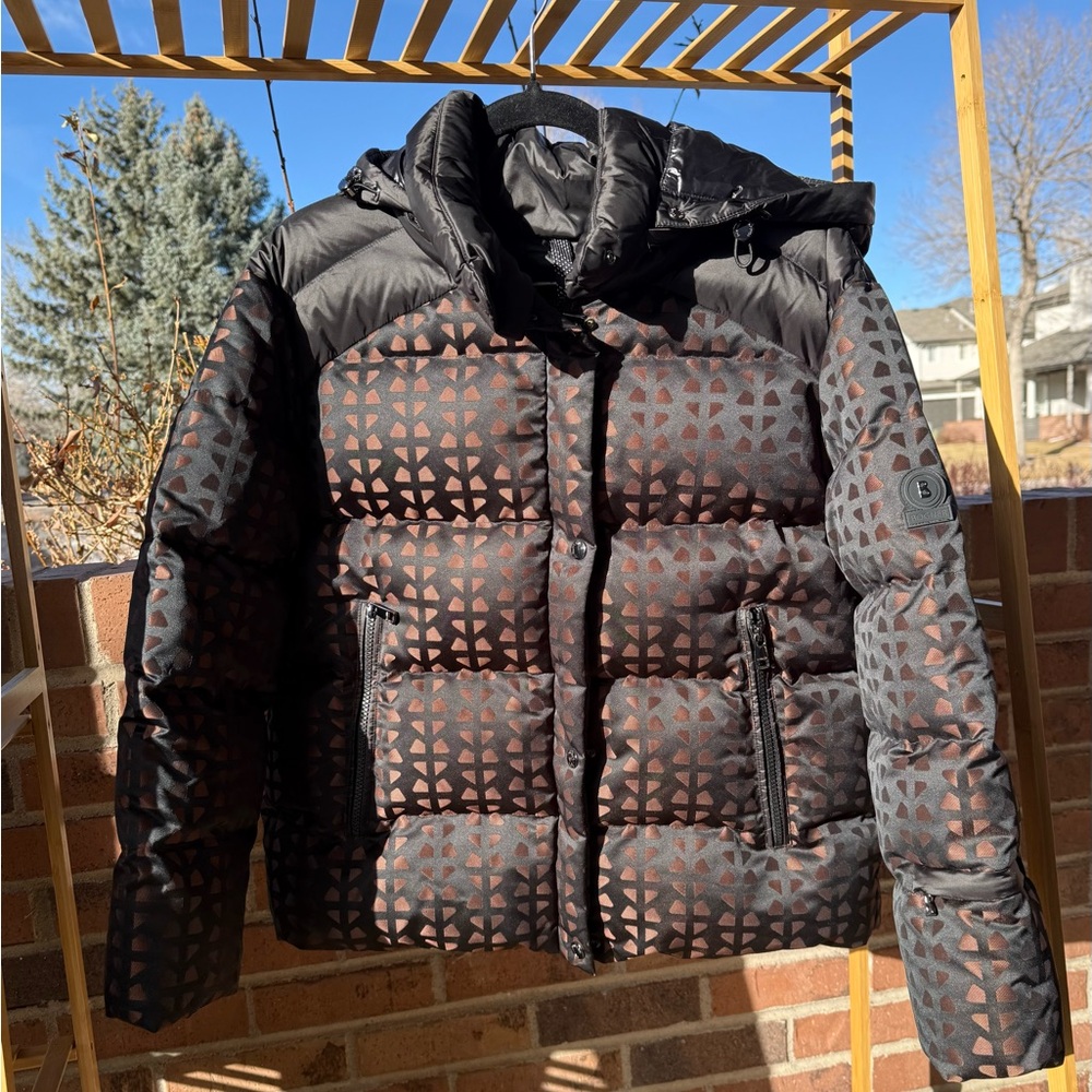 Bogner Kara Printed Down Puffer Jacket | Size S | Luxury Ski Coat